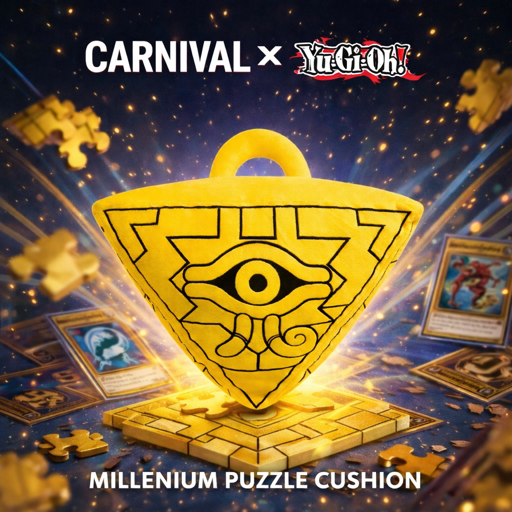 หมอน CARNIVAL X YUGIOH MILLENIUM PUZZLE CUSHION