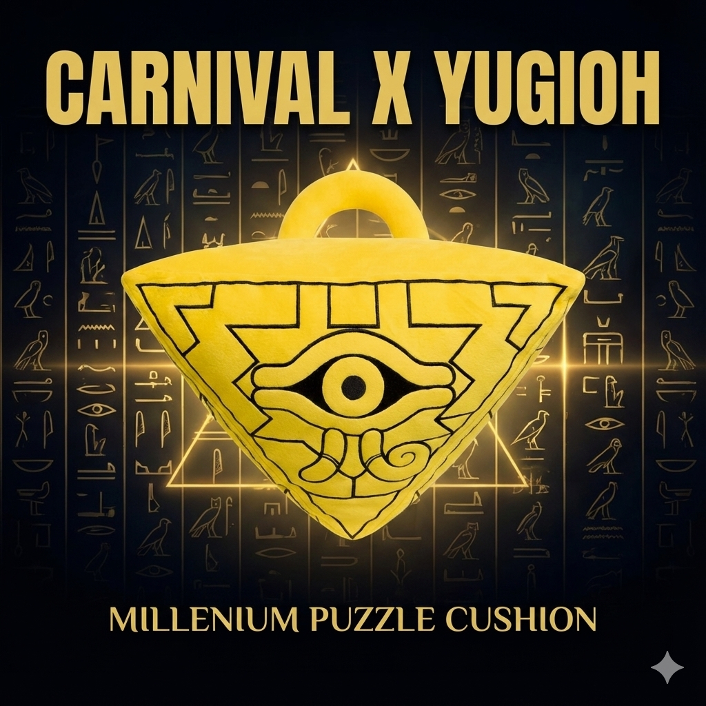 หมอน CARNIVAL X YUGIOH MILLENIUM PUZZLE CUSHION