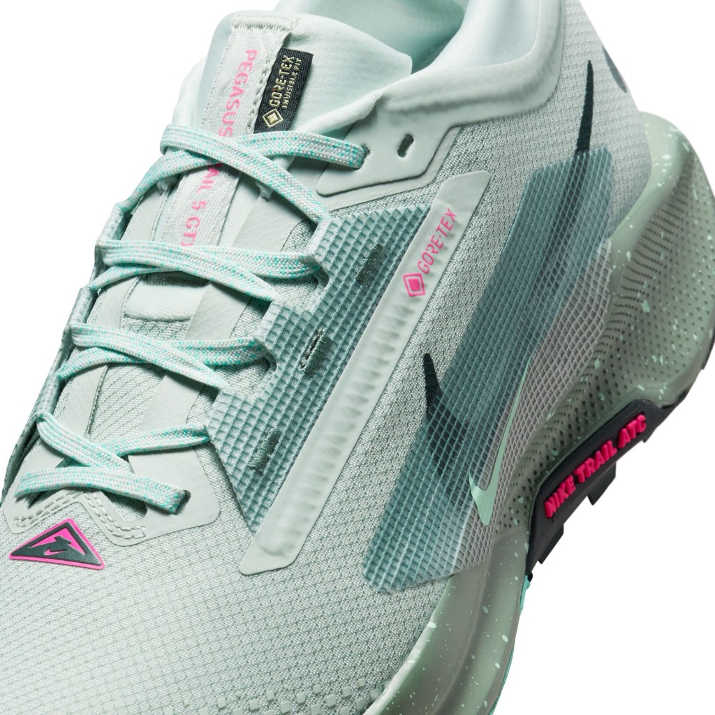 รองเท้าวิ่งกันน้ำ Nike Pegasus Trail 5 GORE-TEX 'CLAY GREEN' [ของแท้ ป้ายไทย][รหัส FQ0908 013 ]