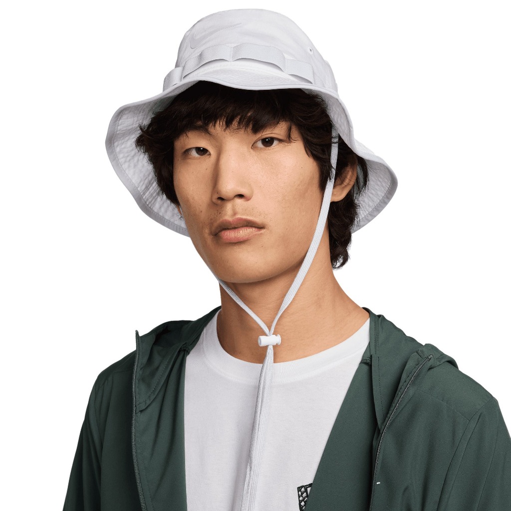 หมวกบักเก็ตปีกรอบ Nike Apex Bucket Hat [ลิทสิทธิ์แท้  ป้ายไทย][รหัส HJ3683 100 ]