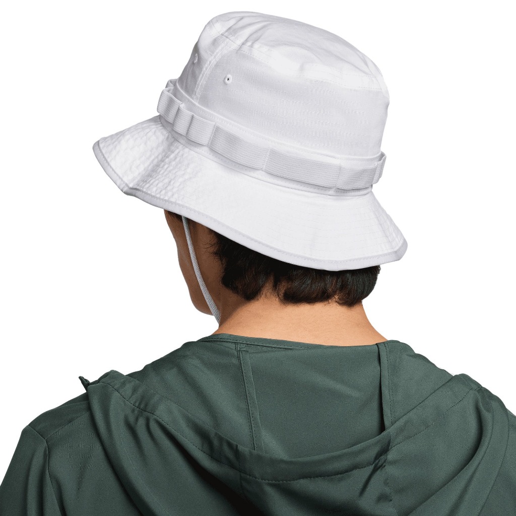 หมวกบักเก็ตปีกรอบ Nike Apex Bucket Hat [ลิทสิทธิ์แท้  ป้ายไทย][รหัส HJ3683 100 ]