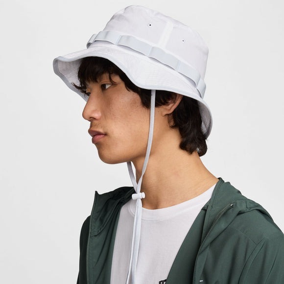 หมวกบักเก็ตปีกรอบ Nike Apex Bucket Hat [ลิทสิทธิ์แท้  ป้ายไทย][รหัส HJ3683 100 ]