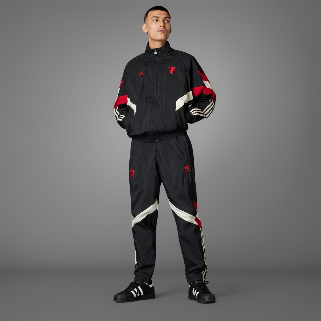 กางเกงขายาว Adidas Manchester United Originals Track Pants [ลิขสิทธิ์แท้ Adidas Thailand][รหัส: IS6527 ]