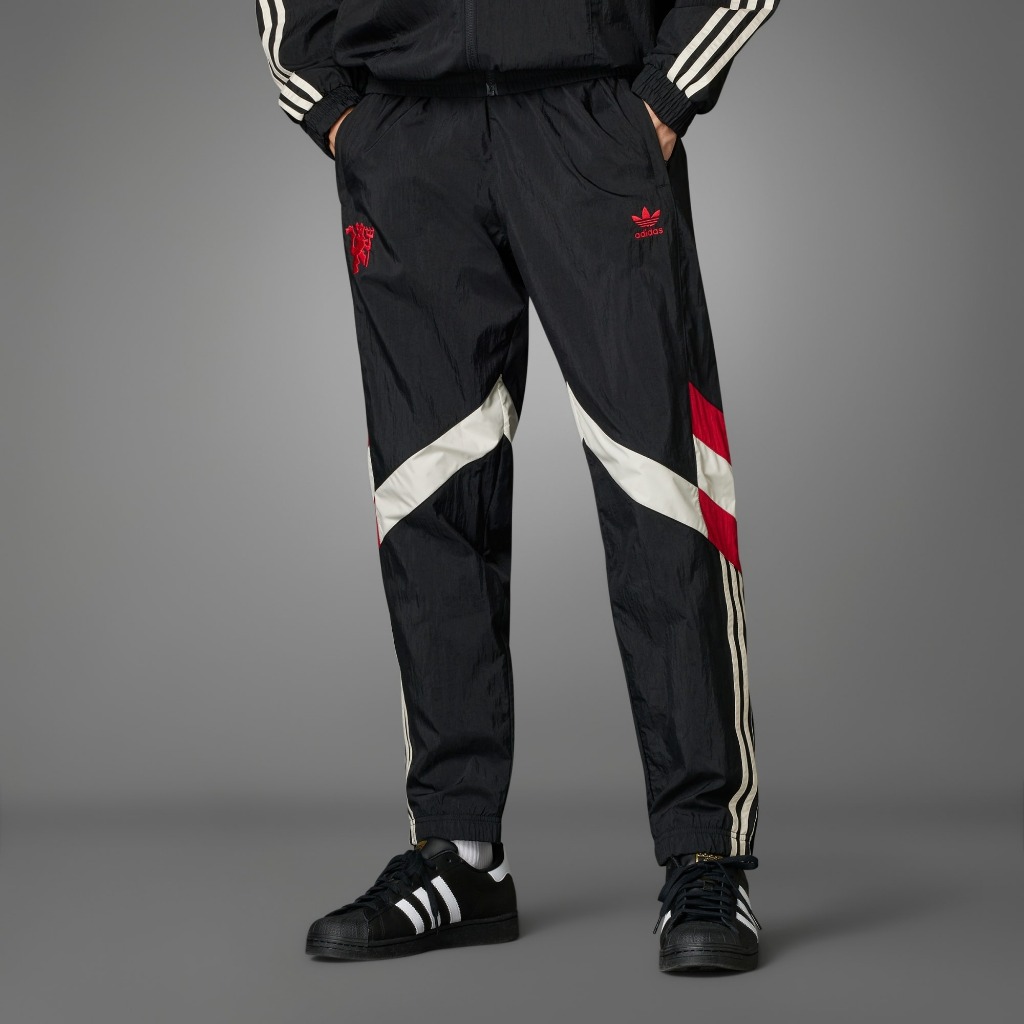 กางเกงขายาว Adidas Manchester United Originals Track Pants [ลิขสิทธิ์แท้ Adidas Thailand][รหัส: IS6527 ]