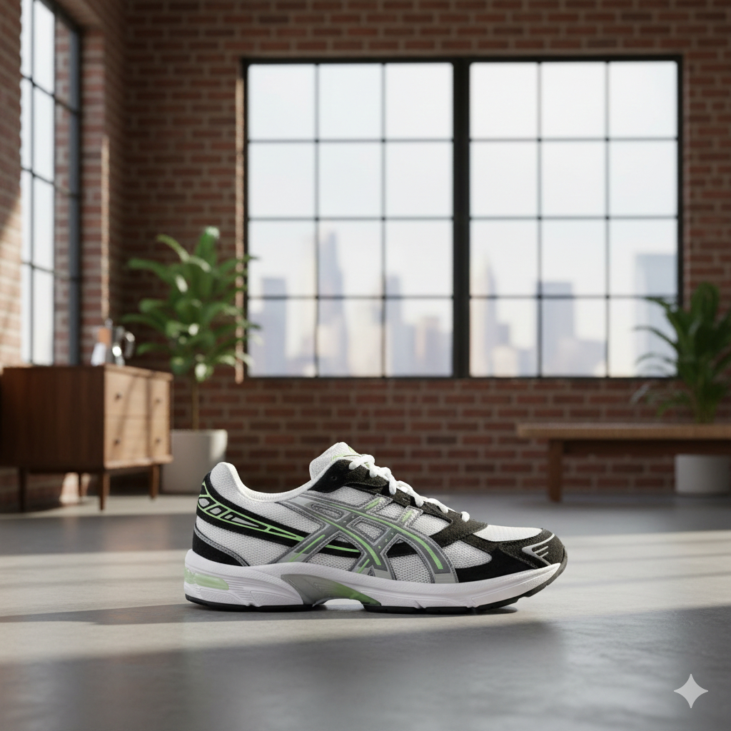รองเท้าผ้าใบ ASICS GEL-1130 'WHITE SHEET ROCK' [ลิขสิทธิ์แท้ / ป้ายไทย] [ รหัส 1203A637 100 ]