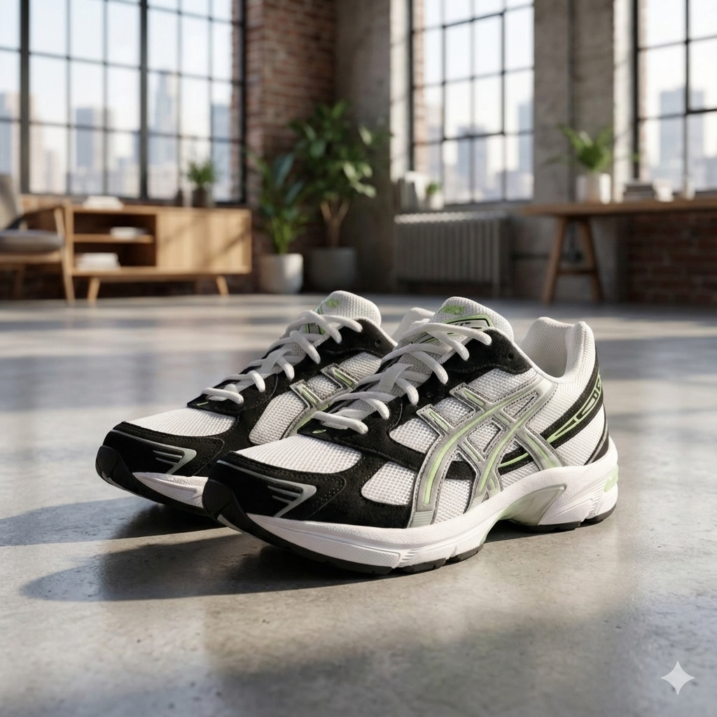 รองเท้าผ้าใบ ASICS GEL-1130 'WHITE SHEET ROCK' [ลิขสิทธิ์แท้ / ป้ายไทย] [ รหัส 1203A637 100 ]