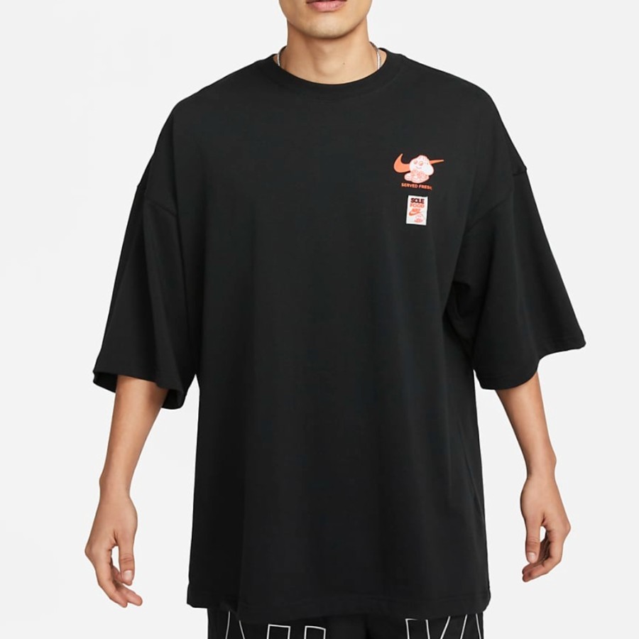 เสื้อยืดโอเวอร์ไซส์ ผู้ชาย Nike Men's Sole Food Oversized Tee [ลิขสิทธิ์แท้ NIKE ป้ายไทย][รหัส : FB9808 010 ]