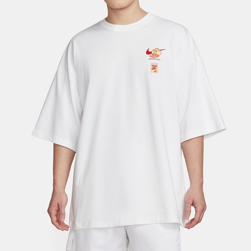 เสื้อยืดโอเวอร์ไซส์ ผู้ชาย Nike Men's Sole Food Oversized Tee [ลิขสิทธิ์แท้ NIKE ป้ายไทย][รหัส : FB9808 010 ]