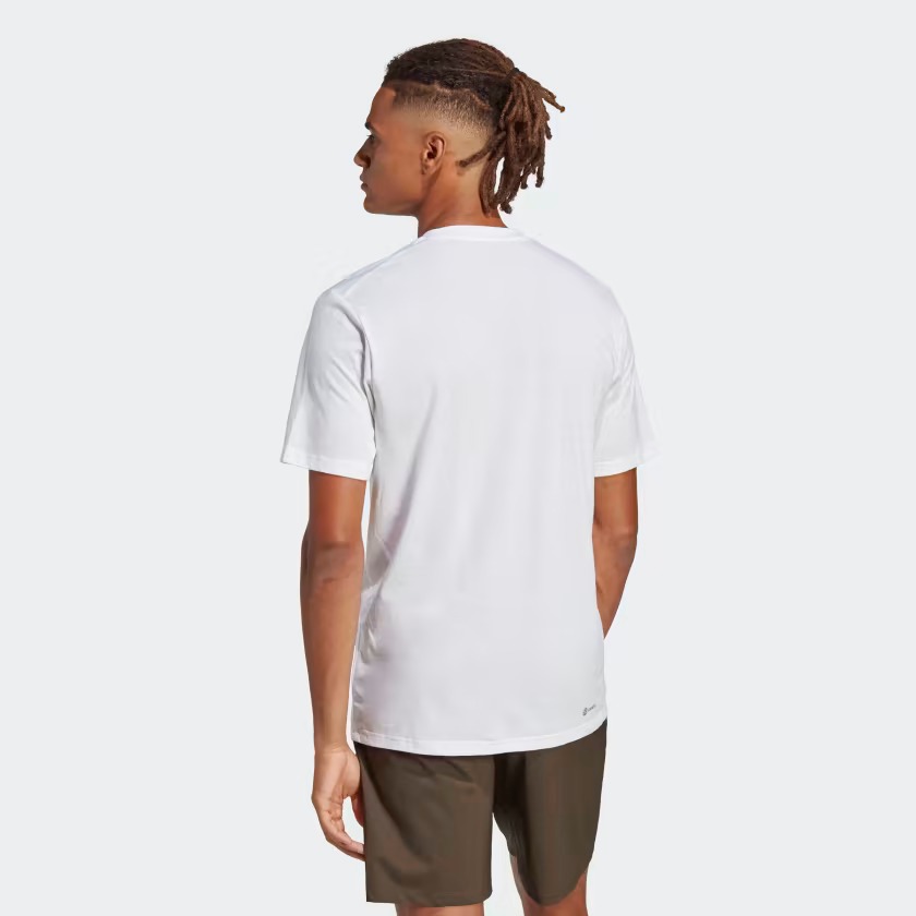 เสื้อยืดเทรนนิง ADIDAS TRAIN ESSENTIALS SEASONAL LOGO [ ลิขสิทธิ์แท้ ป้ายไทย ] [รหัส IB8259 ]