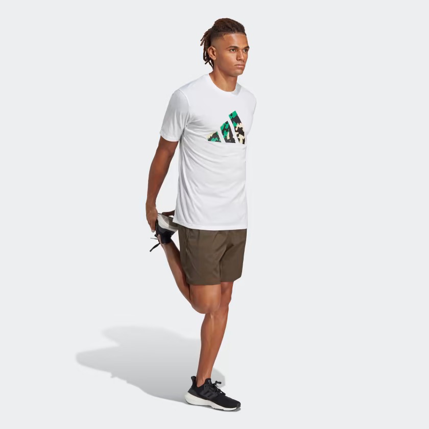 เสื้อยืดเทรนนิง ADIDAS TRAIN ESSENTIALS SEASONAL LOGO [ ลิขสิทธิ์แท้ ป้ายไทย ] [รหัส IB8259 ]
