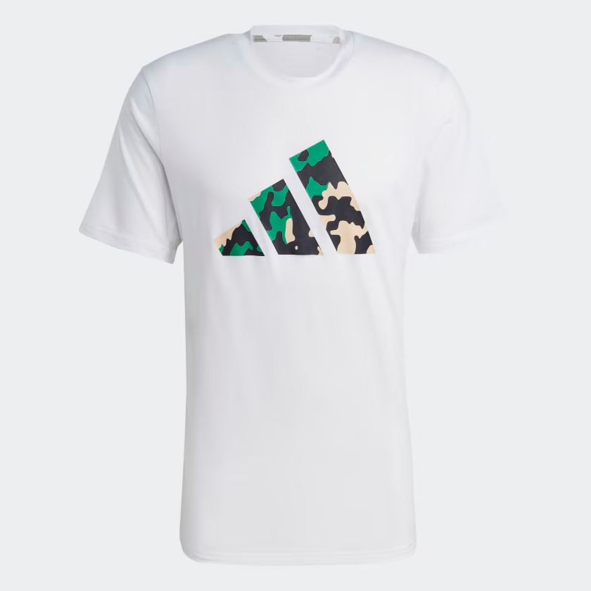 เสื้อยืดเทรนนิง ADIDAS TRAIN ESSENTIALS SEASONAL LOGO [ ลิขสิทธิ์แท้ ป้ายไทย ] [รหัส IB8259 ]