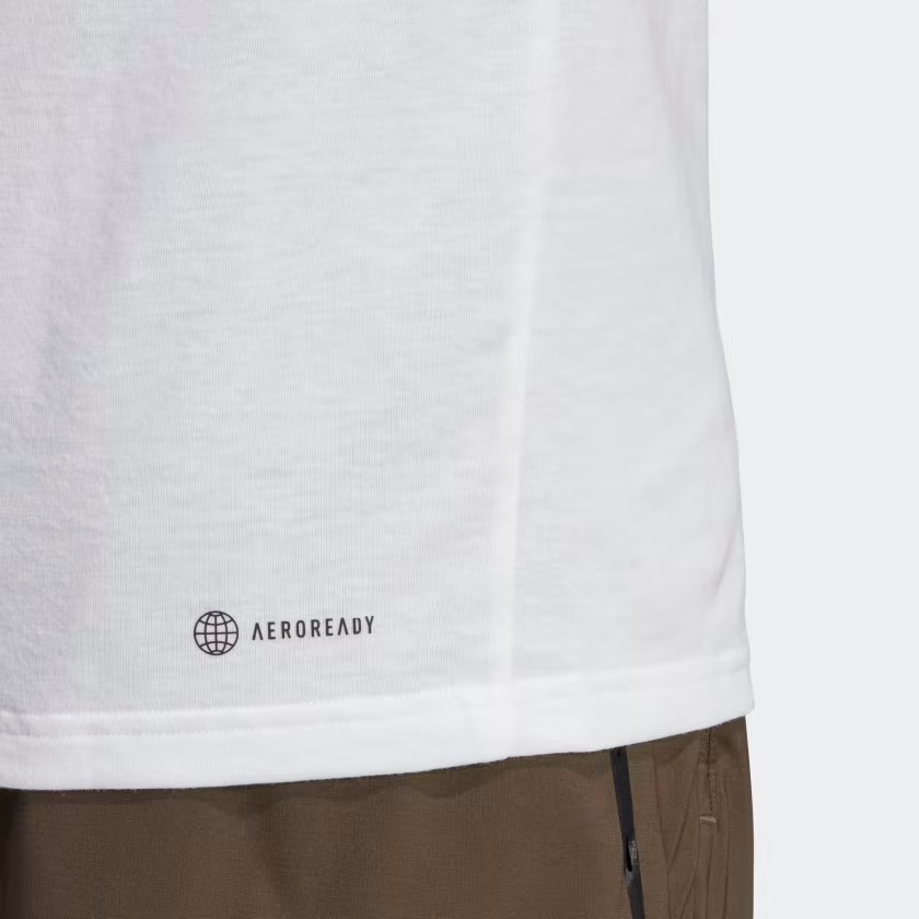 เสื้อยืดเทรนนิง ADIDAS TRAIN ESSENTIALS SEASONAL LOGO [ ลิขสิทธิ์แท้ ป้ายไทย ] [รหัส IB8259 ]