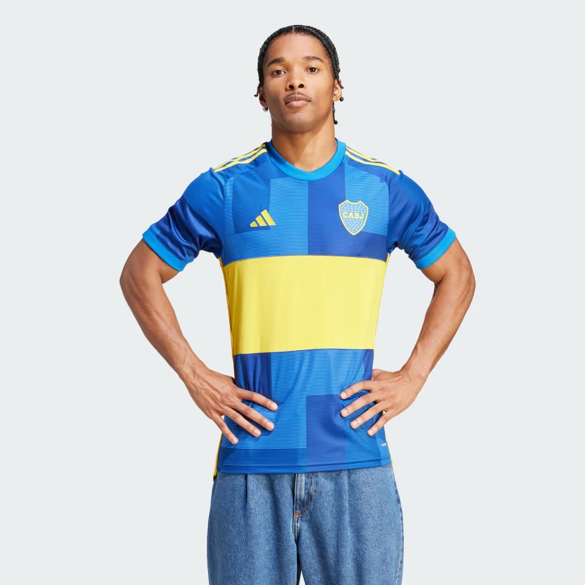 เสื้อฟุตบอล ADIDAS BOCA JUNIORS 23/24 HOME JERSEY REPLCA Men's [ ลิขสิทธิ์แท้ ป้ายไทย ] [รหัส HT3691 ]