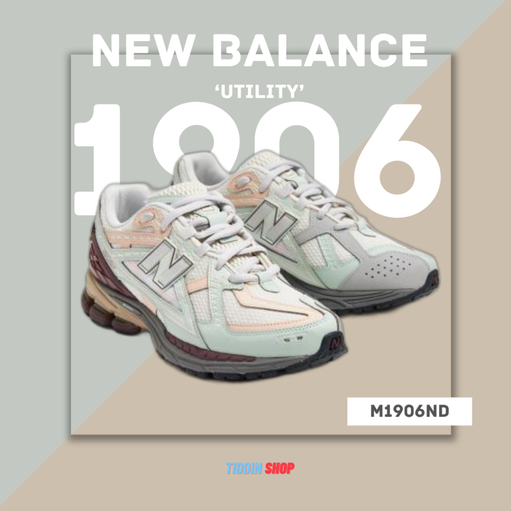 รองเท้าลำลอง NEW BALANCE 1906 'UTILITY' [ลิขสิทธิ์แท้ / ป้ายไทย] [รหัส M1906ND ]