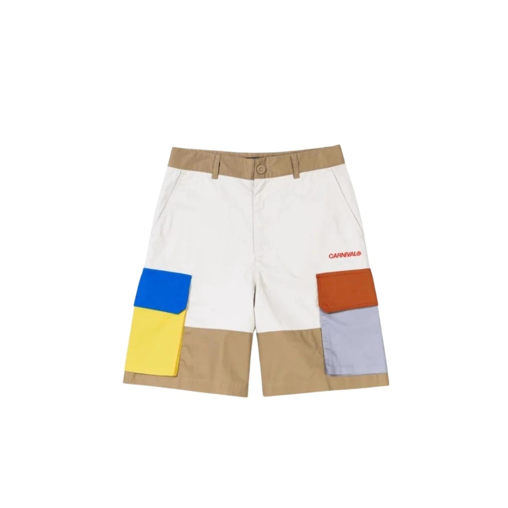 กางเกงขาสั้น CARNIVAL x ROUND TWO SIGNATURE SHORTS MULTI