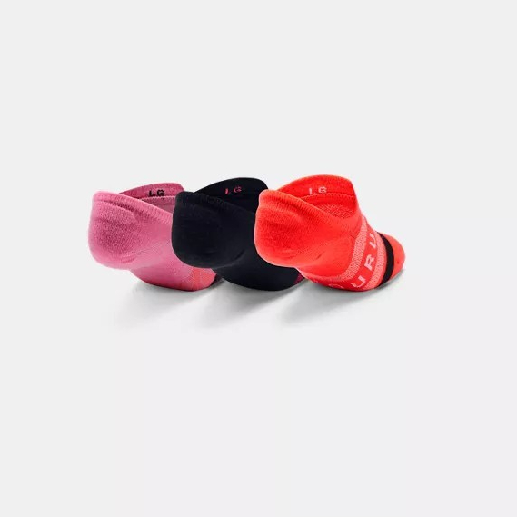 ถุงเท้า Under Amour Ultra Lo Training Socks 3-Pack แพค 3 คู่ [ลิขสิทธิ์แท้ Under Amour Thailand] [รหัส :1351784 691 ]