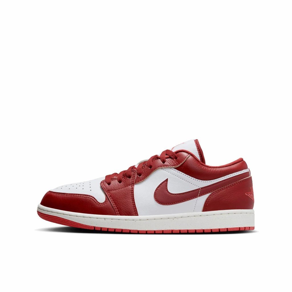 รองเท้าผู้ชาย รองเท้าลำลอง Nike Air Jordan 1 Low SE 'DUNE RED' [ลิขสิทธิ์แท้ NIKE ป้ายไทย] [รหัส FJ3459 160 ]