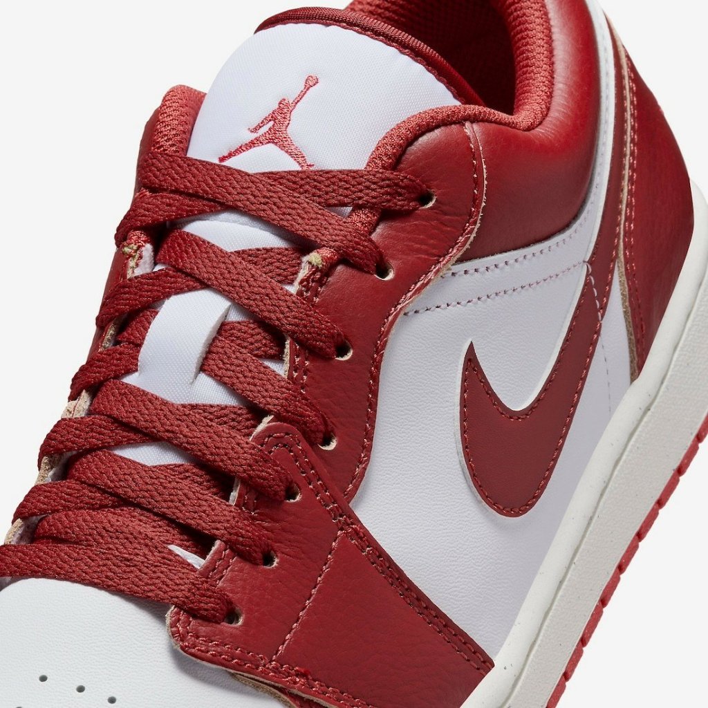 รองเท้าผู้ชาย รองเท้าลำลอง Nike Air Jordan 1 Low SE 'DUNE RED' [ลิขสิทธิ์แท้ NIKE ป้ายไทย] [รหัส FJ3459 160 ]