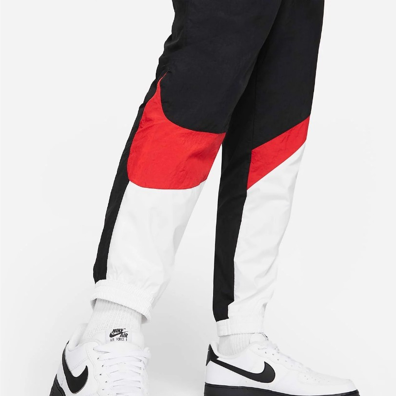 กางเกงขายาว ผ้าร่ม มีซับใน Nike NSW HBR PANT WVN STMT Men รหัส AR9895 011  ลิขสิทธิ์แท้ NIKE ป้ายไทย