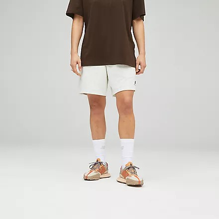 กางเกงขาสั้น NEW BALANCE Uni-ssentials French Terry Short  [ ลิขสิทธิ์แท้ ป้ายไทย ] [รหัส US21500SAH / NGO ]