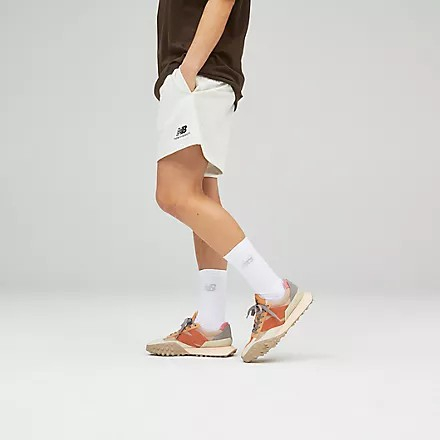 กางเกงขาสั้น NEW BALANCE Uni-ssentials French Terry Short  [ ลิขสิทธิ์แท้ ป้ายไทย ] [รหัส US21500SAH / NGO ]