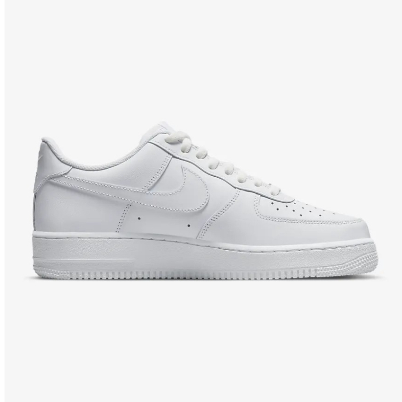 รองเท้าผ้าใบ Nike Air Force 1 '07 Shoes 'Triple White' [ลิขสิทธิ์แท้ NIKE Thailand] [รหัส CW2288 111 / DD8959 100]