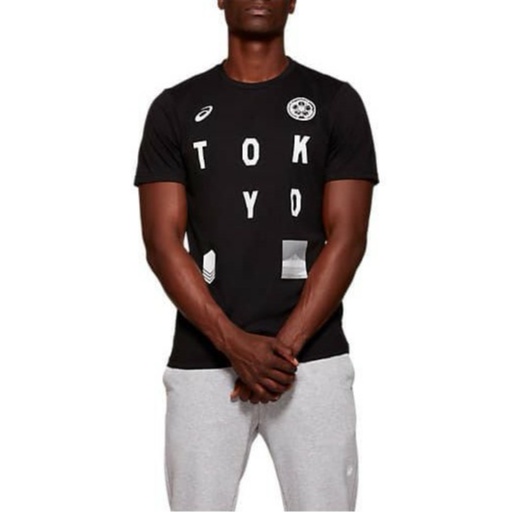 เสื้อยืด ASICS CITY SS TOP MEN [ASICS ลิขสิทธิ์แท้ / ป้ายไทย] [รหัส : 2033A088 001 ]