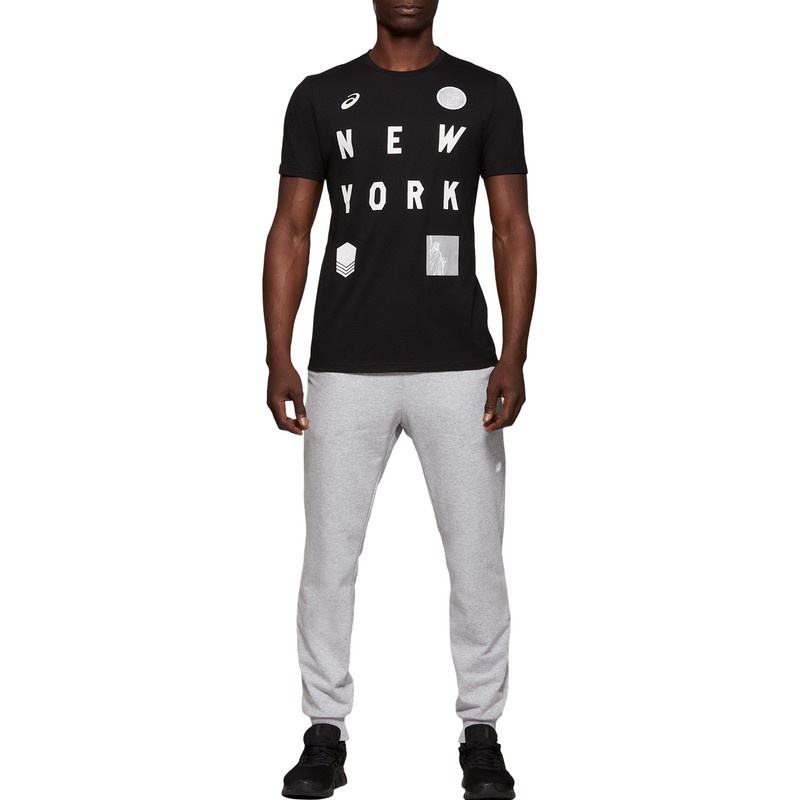 เสื้อยืด ASICS CITY SS TOP MEN [ASICS ลิขสิทธิ์แท้ / ป้ายไทย] [รหัส : 2033A088 001 ]