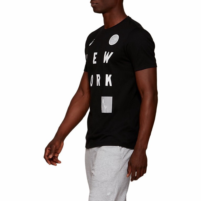 เสื้อยืด ASICS CITY SS TOP MEN [ASICS ลิขสิทธิ์แท้ / ป้ายไทย] [รหัส : 2033A088 001 ]