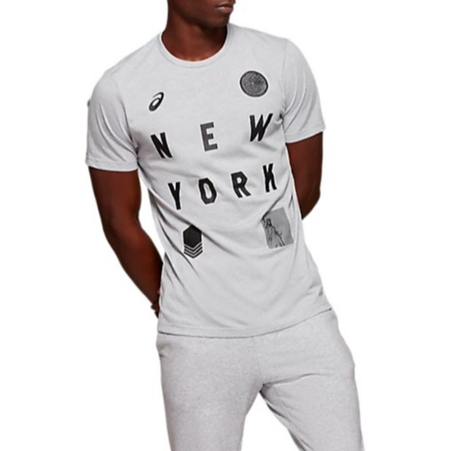 เสื้อยืด ASICS CITY SS TOP MEN [ASICS ลิขสิทธิ์แท้ / ป้ายไทย] [รหัส : 2033A088 001 ]