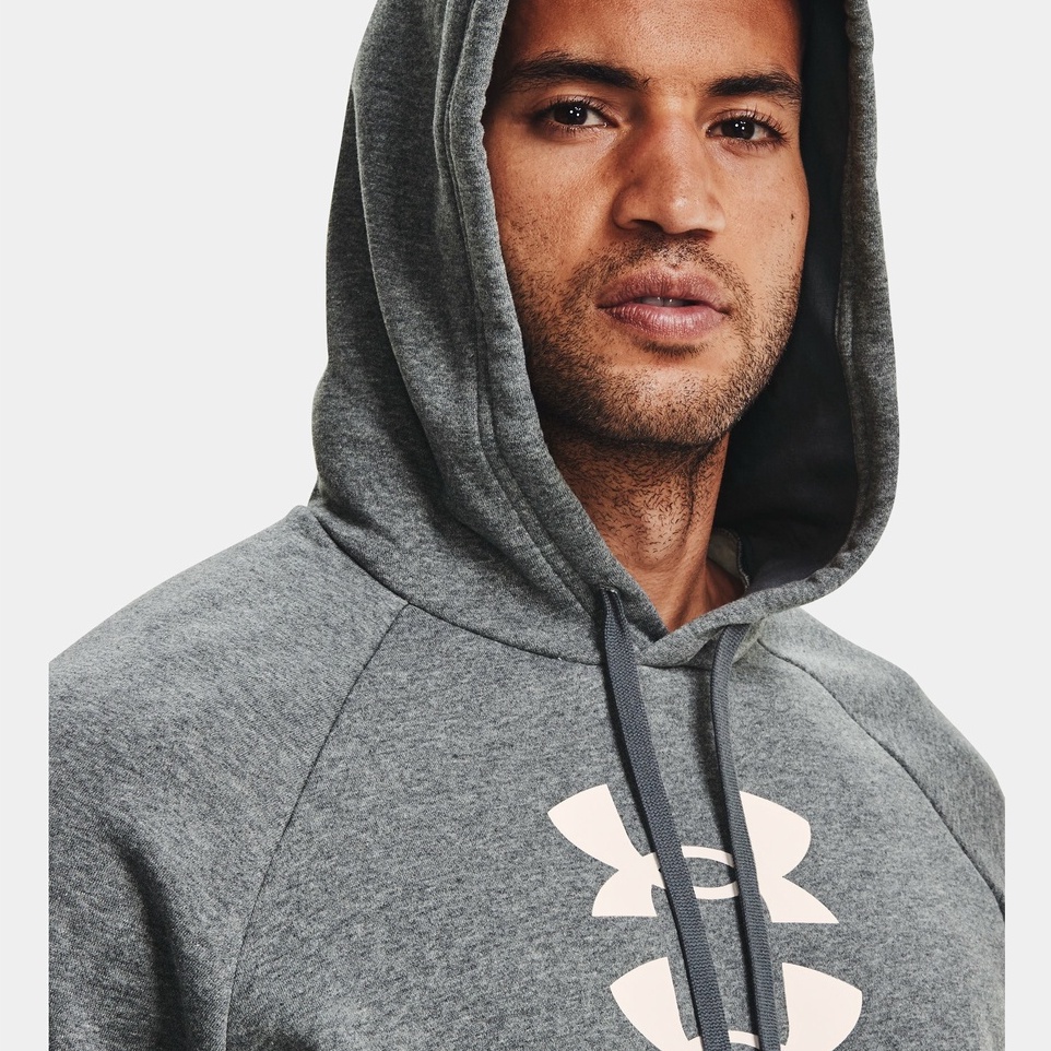 เสื้อฮู้ดแขนยาว Under Armour Men's Rival Fleece Multilogo Short Long Hoodie [ลิขสิทธิ์แท้][รหัส : 1357094 001 / 012 ]