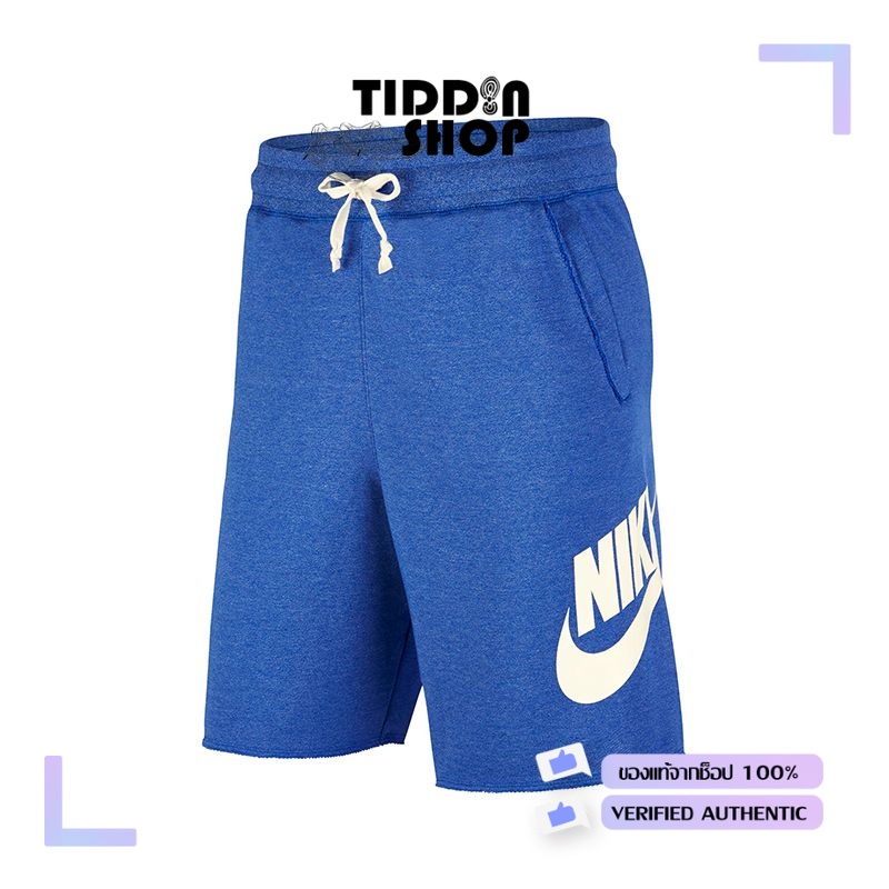 กางเกงขาสั้น Nike Sportswear Short FT ALUMNI Men's Shorts [ ลิทสิทธิ์แท้ NIKE ป้ายไทย ][รหัส AR2376 480 ]
