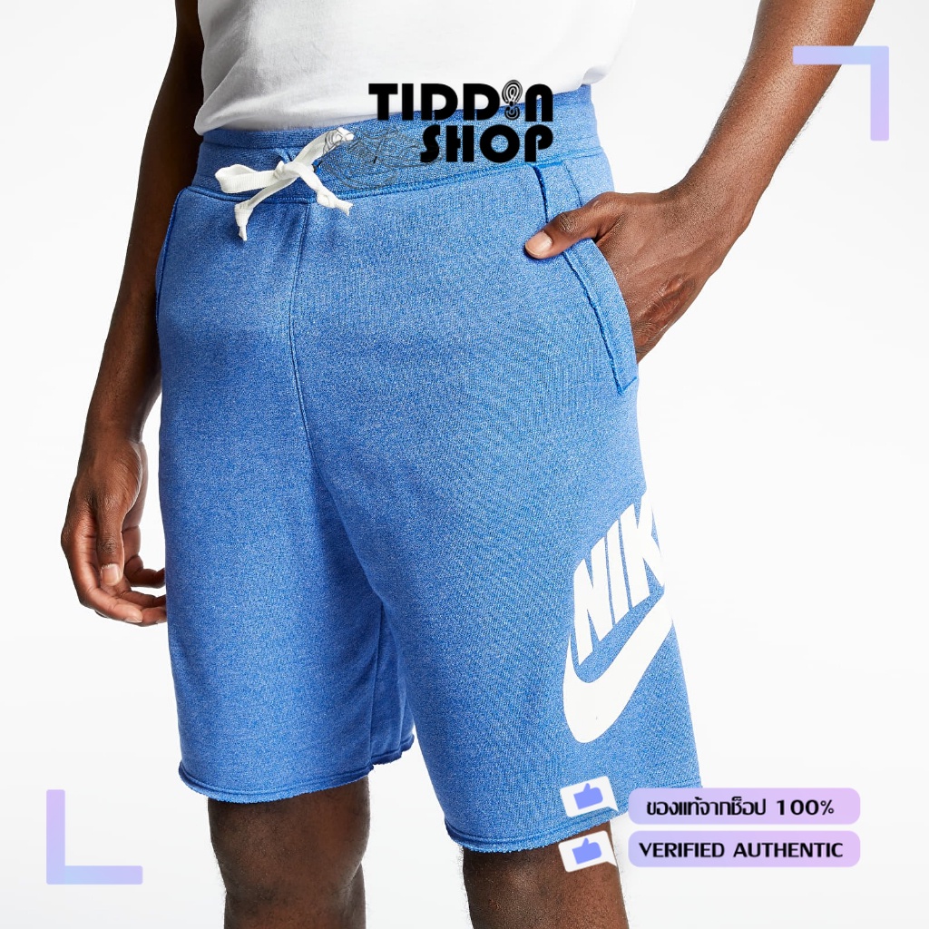 กางเกงขาสั้น Nike Sportswear Short FT ALUMNI Men's Shorts [ ลิทสิทธิ์แท้ NIKE ป้ายไทย ][รหัส AR2376 480 ]