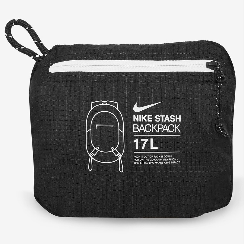 กระเป๋าเป้สะพายหลัง NIKE STASH BACKPACK 17L [ลิขสิทธิ์แท้ Nike Thailand][รหัส DB0635-010 / DV3079-010 ]