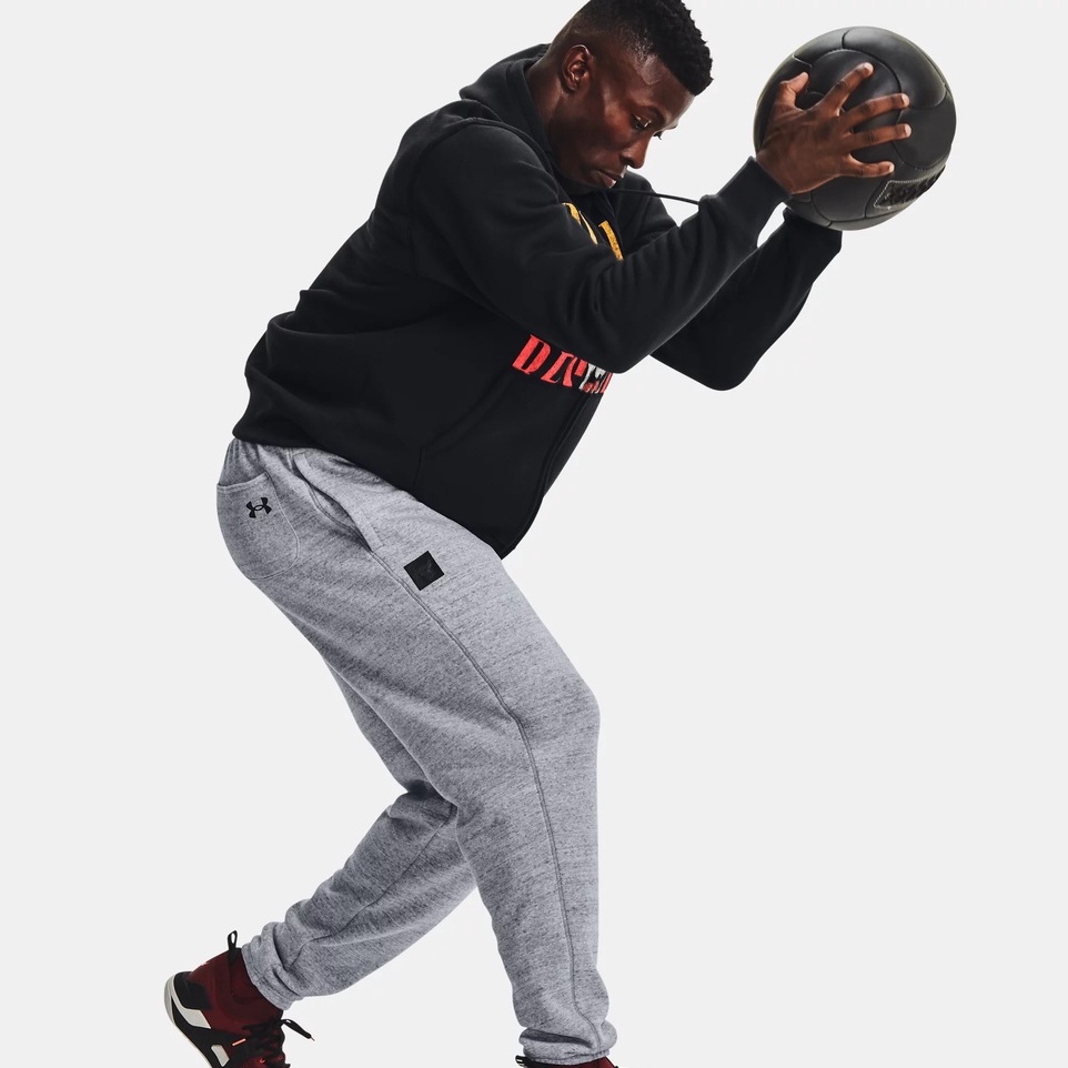 เสื้อฮู้ดแขนยาว Under Armour Mens Project Rock Originators Full Zip Hoodie ลิขสิทธิ์แท้ รหัส 1367104 001