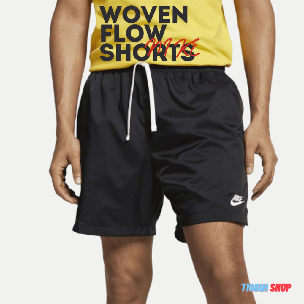กางเกงขาสั้น Nike Sportswear  Woven Flow Shorts [ลิขสิทธิ์แท้ Nike Thailand][รหัส: AR2383 010 / AR2383 327 ]