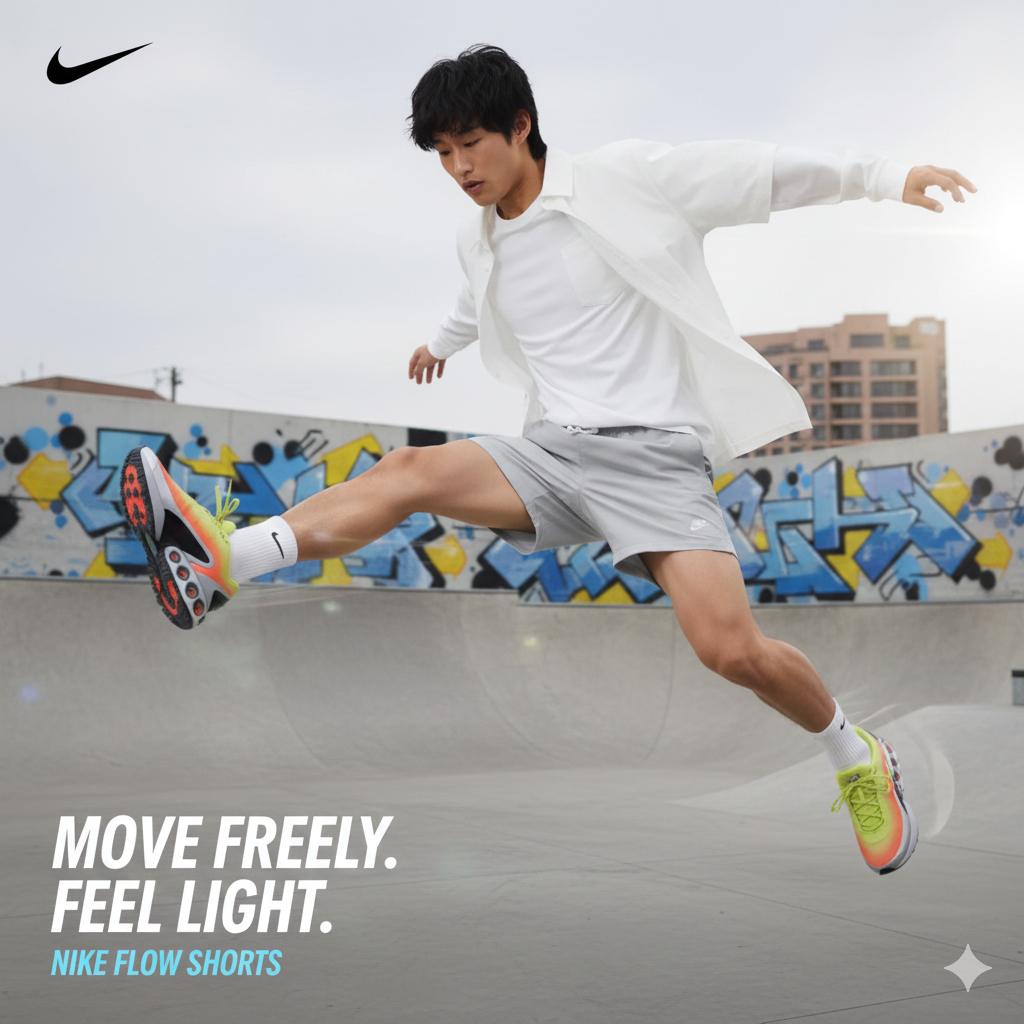 กางเกงขาสั้น Nike Sportswear  Woven Flow Shorts [ลิขสิทธิ์แท้ Nike Thailand][รหัส: AR2383 010 / AR2383 327 ]
