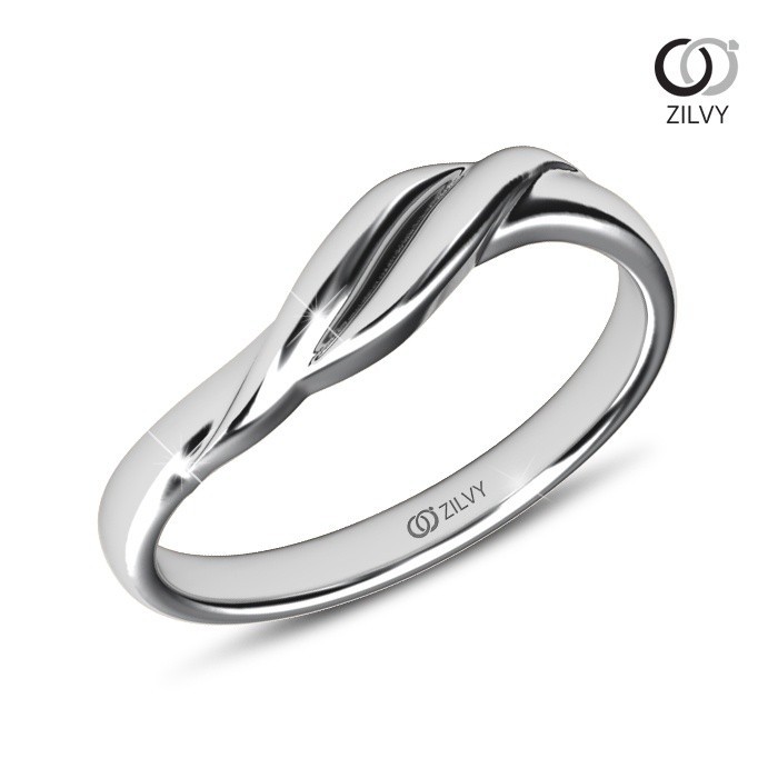 Zilvy Minimal Ring - แหวนคู่เพชรน้ำร้อย (BR512/GR1448)