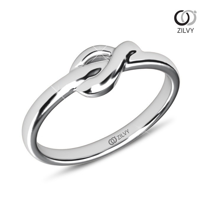 Zilvy Minimal Ring - แหวนคู่เพชรน้ำร้อย (BR519/GR1455)