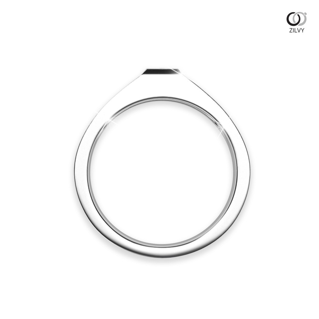 Zilvy - แหวนชายเพชรน้ำร้อย 0.05 กะรัต (BR340)