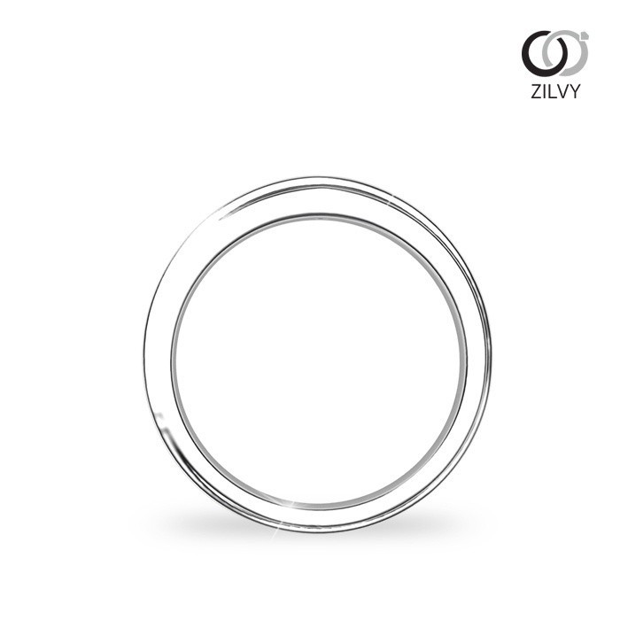 Zilvy - แหวนชายเพชรน้ำร้อย 0.05 กะรัต (BR190)