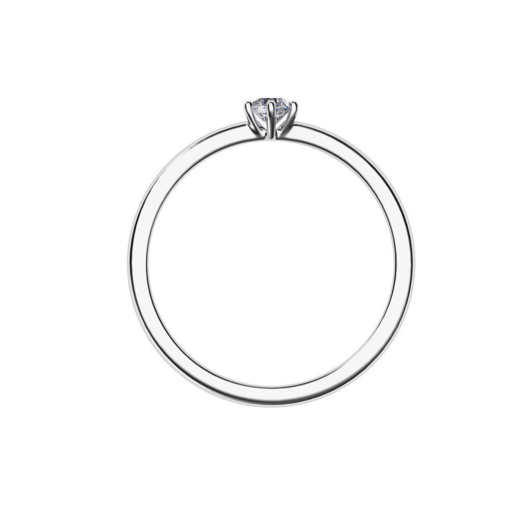 ZILVY - แหวนผู้หญิงเพชร 0.10 กะรัต (GR1312)