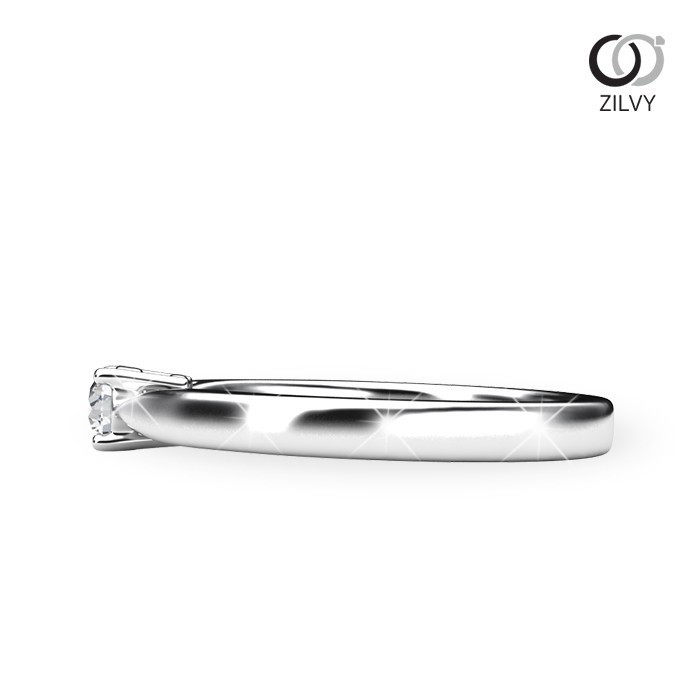 Zilvy - แหวนหญิงเพชรน้ำร้อย 0.10 กะรัต (GR920)