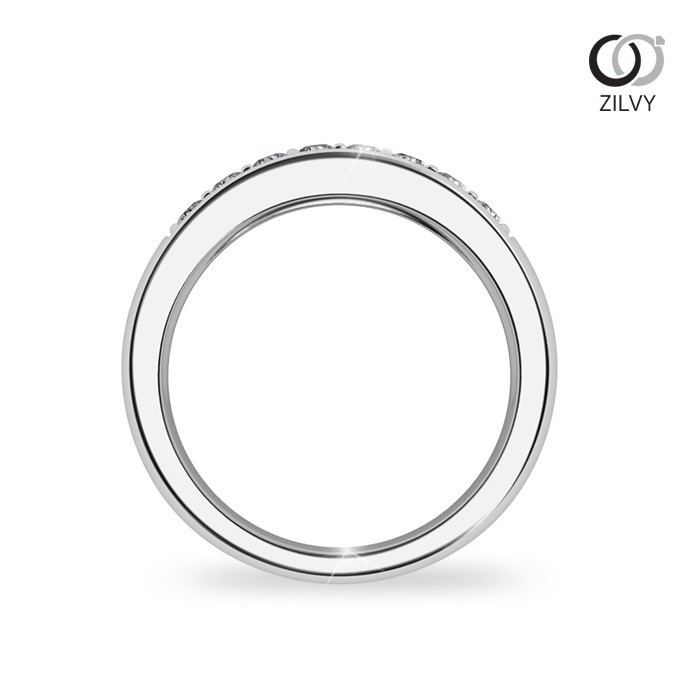 Zilvy - แหวนหญิงเพชรน้ำร้อย 0.48 กะรัต (GR643)