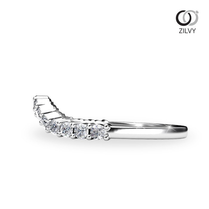 Zilvy - แหวนหญิงเพชรน้ำร้อย 0.30 กะรัต (GR813)