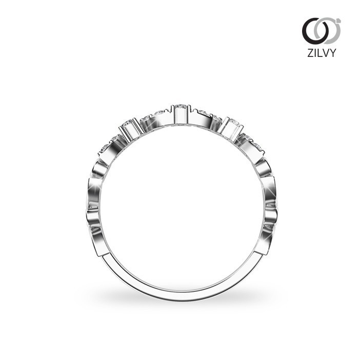Zilvy - แหวนหญิงเพชรน้ำร้อย 0.17 กะรัต (GR902)