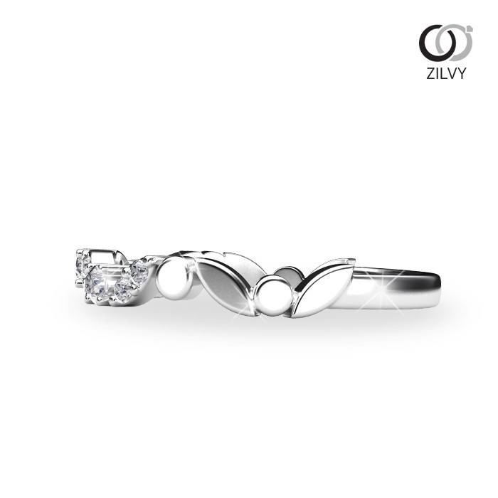Zilvy - แหวนหญิงเพชรน้ำร้อย 0.17 กะรัต (GR902)