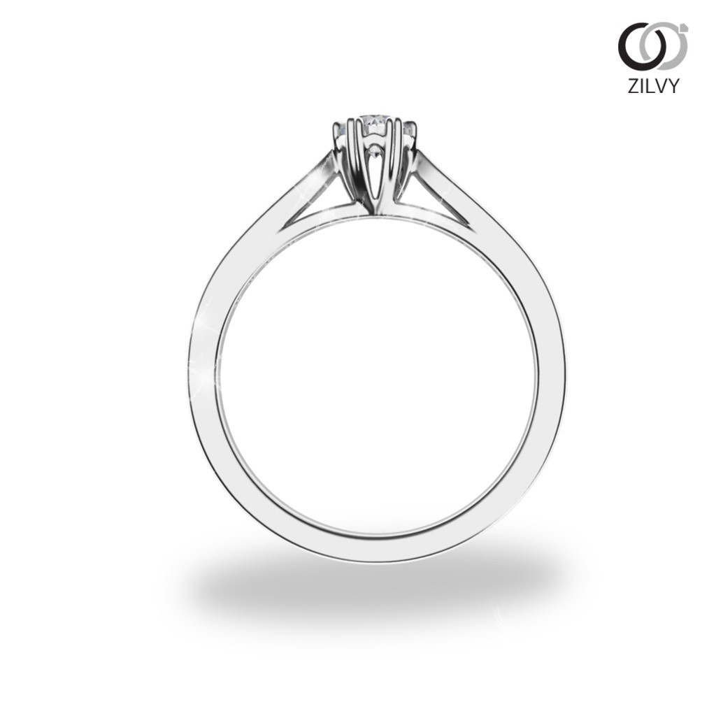 Zilvy  - แหวนหญิงเพชรน้ำร้อย 0.20 กะรัต (GR662)