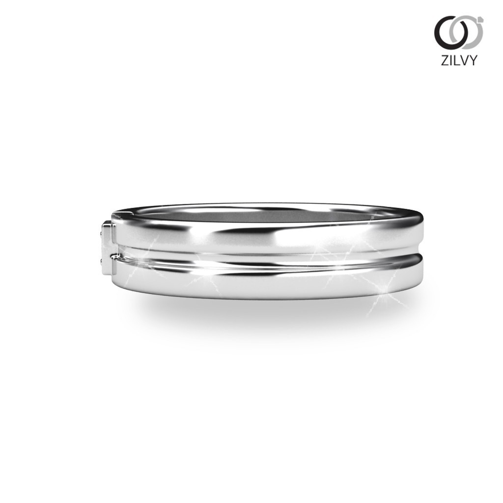 Zilvy  - แหวนเพชรน้ำร้อย 0.03 กะรัต (GR374)