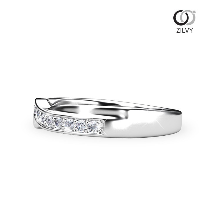 Zilvy - แหวนหญิงเพชรน้ำร้อย 0.20 กะรัต (GR917)